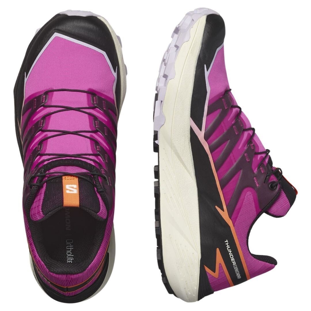 Scarpe da trail running donna Salomon 11 THUNDERCROSS rosa viola taglia 9