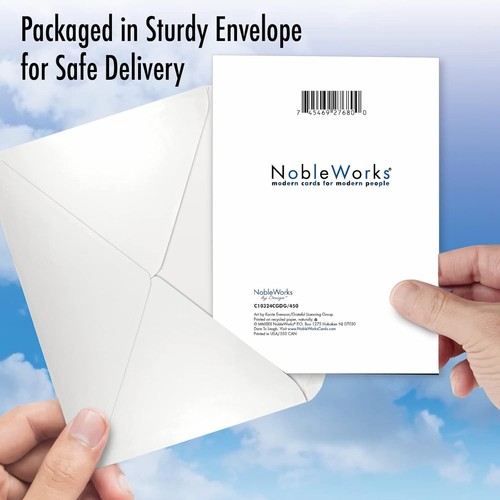 NobleWorks Graduation Greeting Card (Graduate) with 5 x 7 Inch Multicolor - Picture 6 of 6
