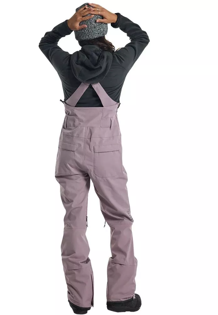 burton avalon elderberry 2l bib snowboard pants
