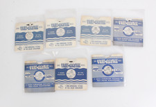 Set of 7 View Master Reels, Flowers of Summer and Autumn, Apline Flowers, ETC