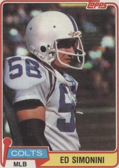 1981 Topps Ed Simonini #212 - 1 of 2