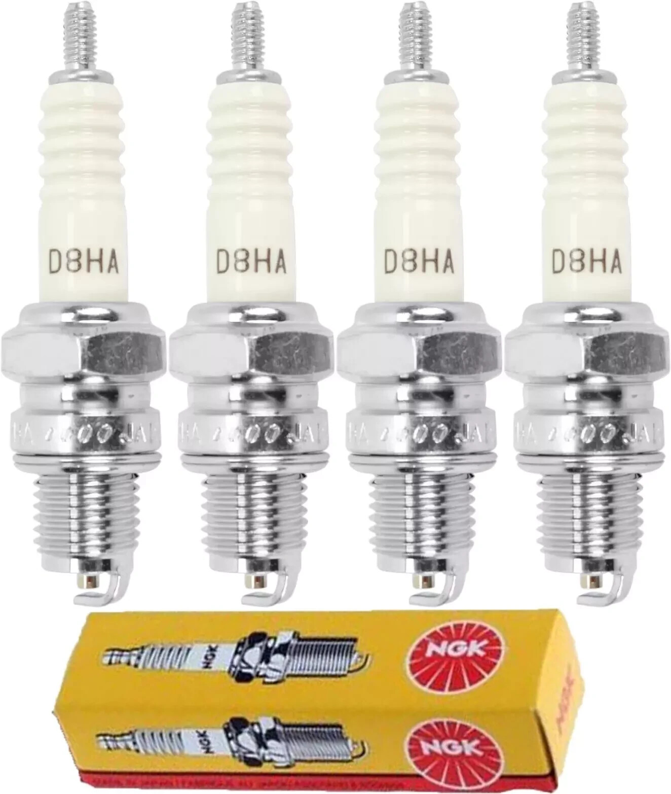 4x NEW NGK SPARK PLUG D8HA For 1966-1979 HONDA CT90 CT 90 TRAIL 90
