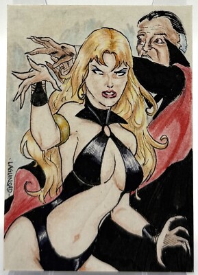 VAMPIRELLA 2012 Breygent Full Color sketch card 1/1 REINER LAGUNSAD 245
