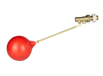 Teil 1 Hochdruck Schwimmerventil Kugelhahn mit Schwimmermessinggehäuse 1/2'' BSP 