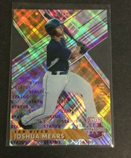 2019 ELITE BASEBALL CARD EXTRA EDITION JOSHUA MEARS RC PURPLE /125 FREE S & H 