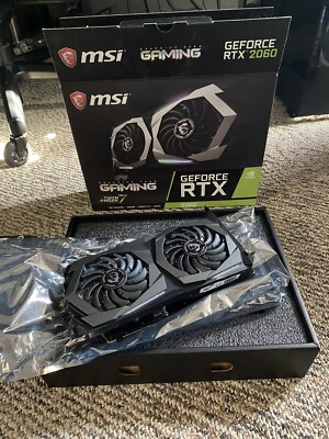 MSI NVIDIA RTX 2060 Gaming Graphics Card