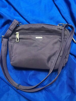 Travelon Women's Modern Crossbody Bag, Purple, One Size