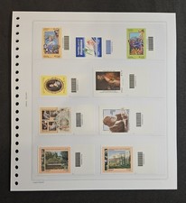 Francobolli Italia Codici A Barre 2013 Annata Quasi Completa MNH Su Fogli Abafil