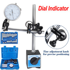 Dial Indicator with Magnetic Base and Point Precision Inspection KIT 0.001 Inch