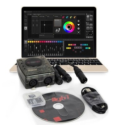 New Stage Lighting Controller Software DMX512 Control Disco light DMX Controller