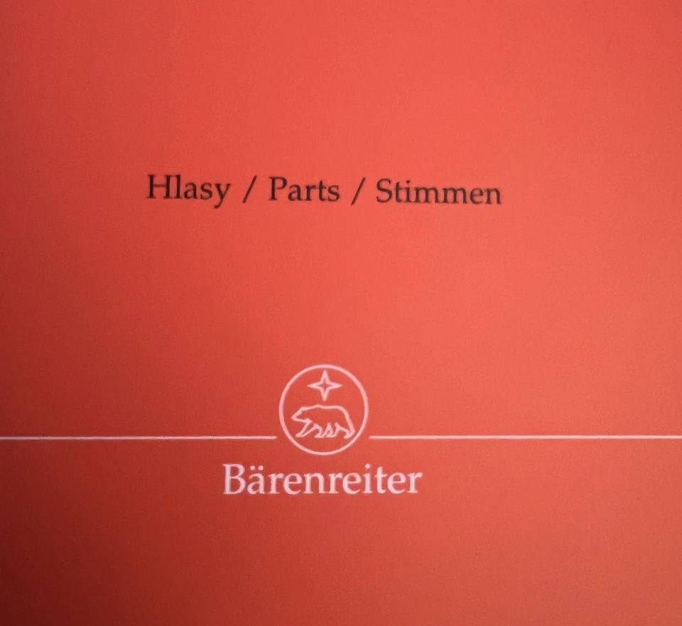 DVORAK Barenreiter PIANO QUARTET D Major Op 23 Unused NEW Set Of All Parts Perfe - Image 3 of 4