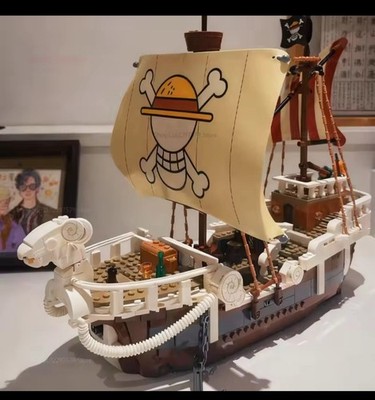 2025 Neues Piratenschiff 1376 Teile MOC-75639 Gebäudeblock