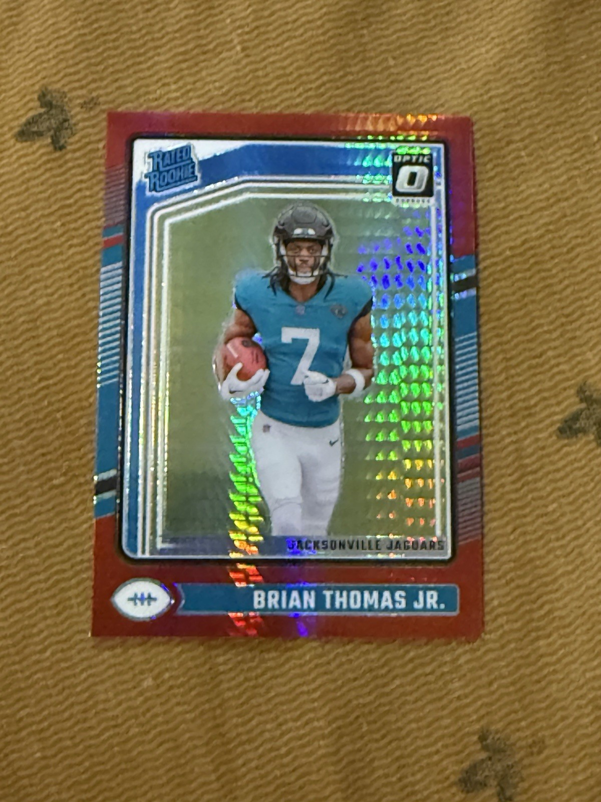 Brian Thomas Jr 2024 Optic Hyper Red #214