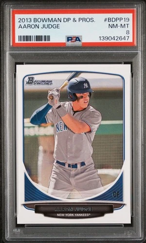 2013 Bowman Draft Picks & Prospects Aaron Judge #BDPP19 Rookie Card PSA 8 NM-MT