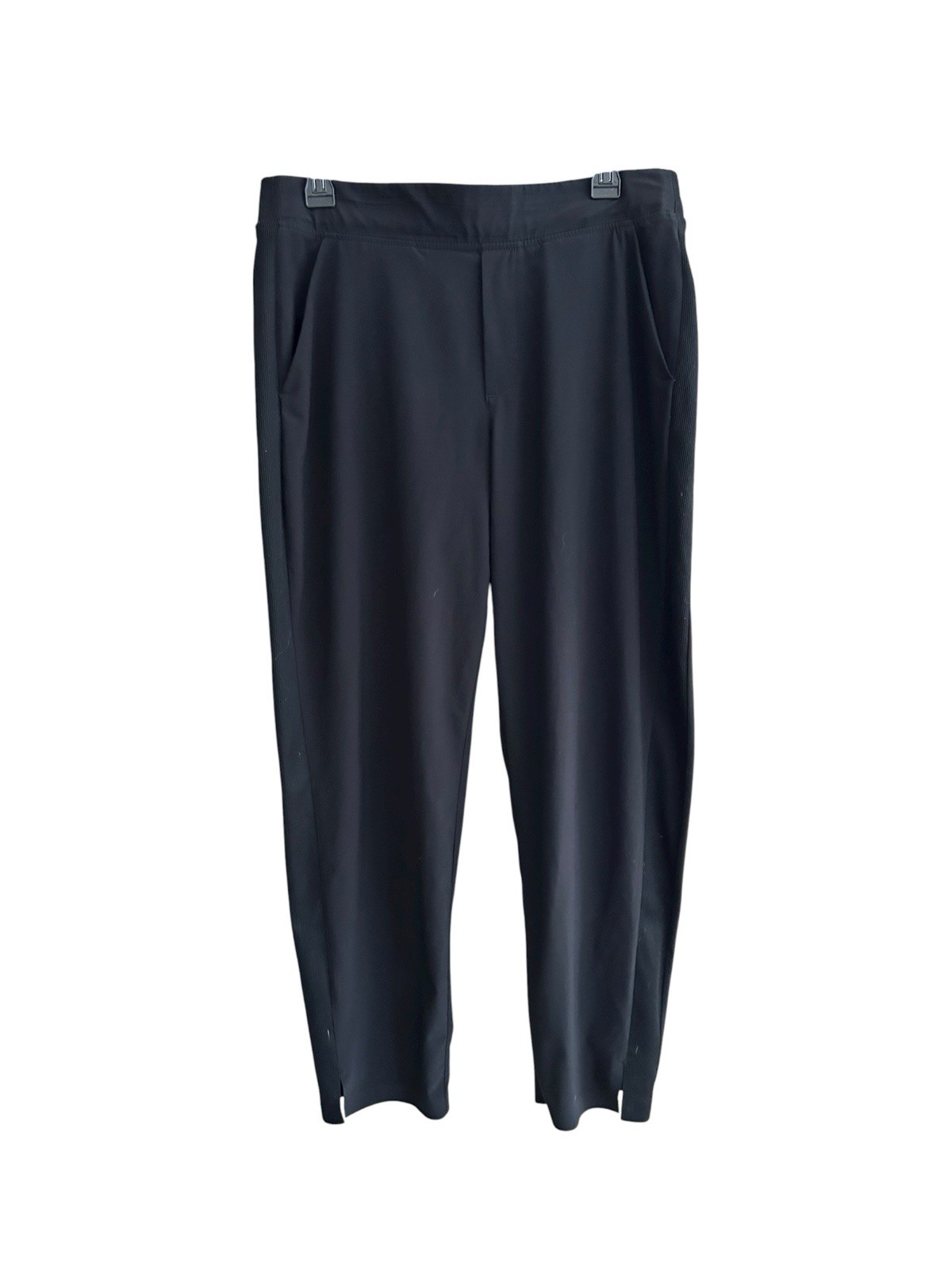 Athleta Pants Women's 10 Black Brooklyn Mid Rise Ankle Pull-On Active Comfort