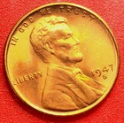 1947-S Lincoln Wheat Cent Penny GEM RD BU From an Original Bank Roll