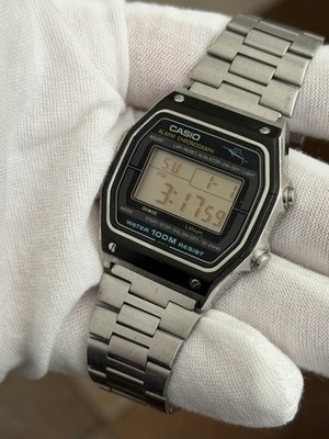 Rare Vintage Casio Marlin W-450 Men's Digital Sports Watch JDM
