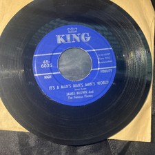 James Brown The Famous Flames Man's World / Is It Yes Or Is It No? 7