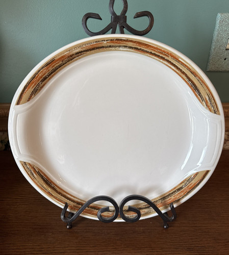 Syracuse China Platter WOODRIDGE Syralite 12" Vintage Oval Plate EUC