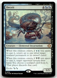 Deceit #212 Foil Lorwyn Eclipsed