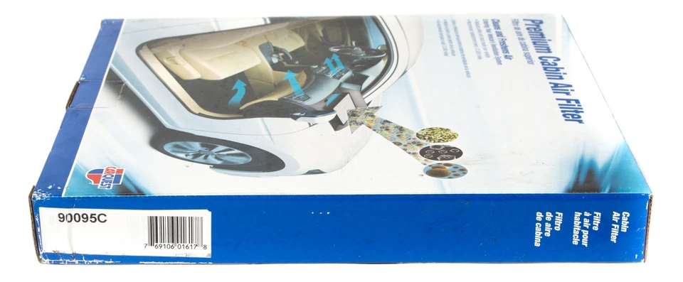 Carquest Premium Cabin Air Filter Fits 1991-1995 Acura Legend Part Number 90095C Foto 2 de 4