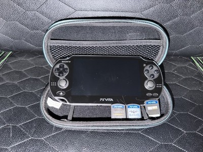 Sony PlayStation Vita Handheld System - Black (OLED) Bundle