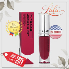 MAC Locked Kiss Ink Lipstick 24HR Lipcolour- Choose your Color- 0.14 oz, NIB