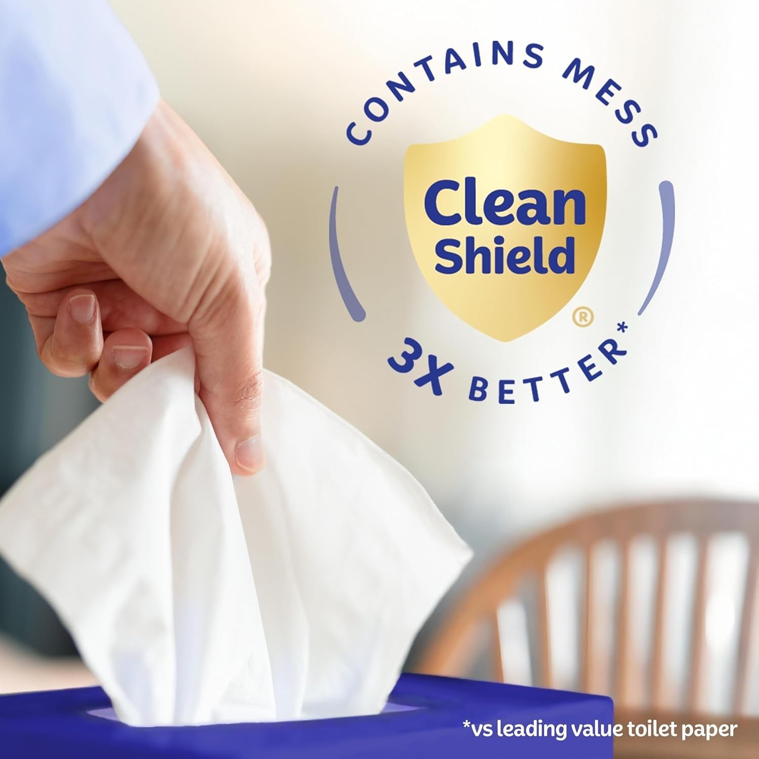 Kleenex 3-Ply Ultra Soft facial tissues, 8 cube packs, 80 sheets each