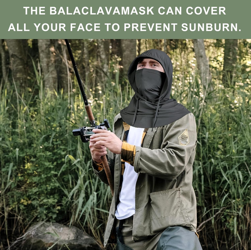 3 Pack Summer Balaclava Sun UV Protection Hood Breathable Full Head Mask Face Co - Picture 6 of 7