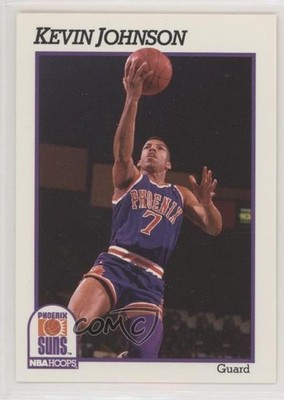 1991-92 NBA Hoops Kevin Johnson #165 2u3