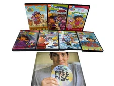 Nick Jr Lot of Dvds Dora the Explorer / The Backyardigans - Kids Entertainment