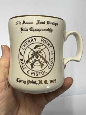 17th Annual Foul Weather Rifle Championship Coffee Cup 1976 Cherry Point, NC
