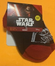 Star Wars Toddler Socks Darth Vader Size 4-5.5 Shoe Size 1-5 Free Shipping