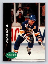 1991-92 Parkhurst - Adam Oates #155 St. Louis Blues Hockey Card