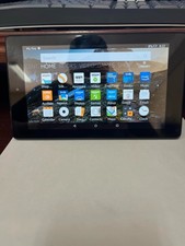 Amazon Fire 7 7th Gen 8GB Wi-Fi Tablet Black Safe Mode Tested Read