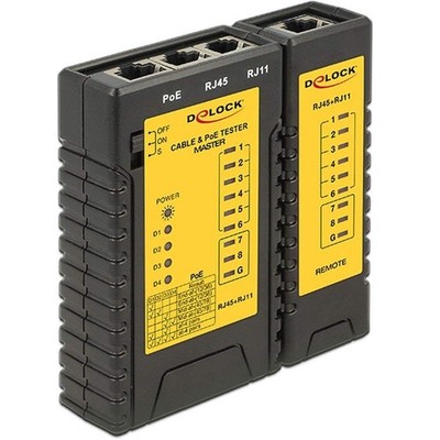 DeLOCK 86107 Network Cable Tester 96 x 104 x 27 mm