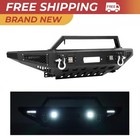 For Toyota FJ Cruiser 2007-2014 Front Bumper Steel With LED Lights & Bull Bar