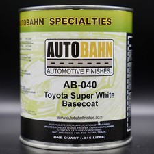 TOYOTA 040 SUPER WHITE QUART SIZE AUTOMOTIVE ...