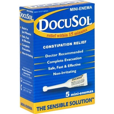 Enemeez, Regular Mini-Enema, 5 Count