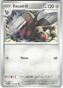 Excadrill 147/197 Obsidian Flames