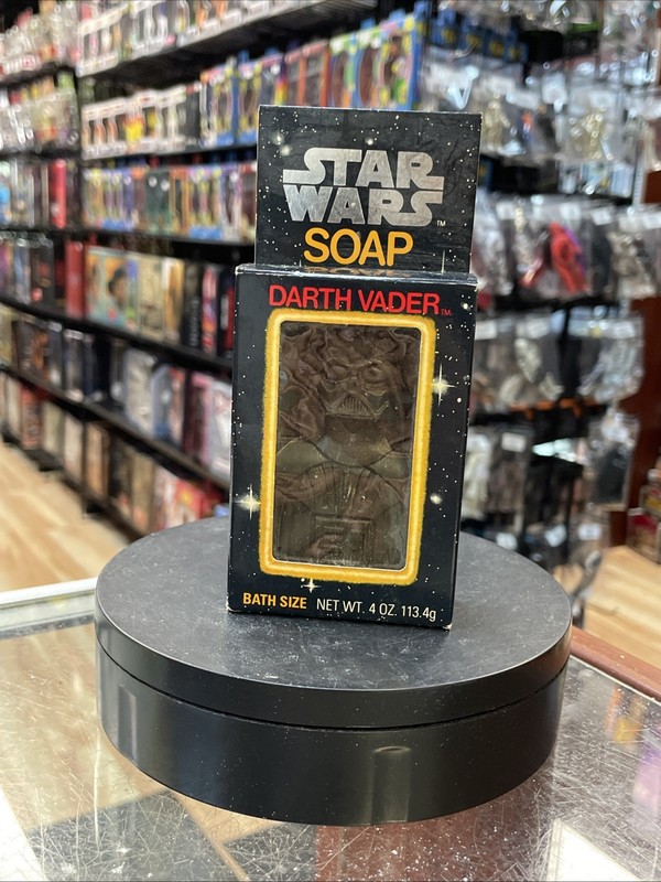 Darth Vader Bar Bath Soap (Vintage Star Wars, Omni Cosmetics) NEW
