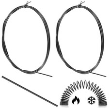 2 Pcs 5 Feet Shape Memory Nitinol Wire 1.0 mm 40 C 18ga 104 F Pre...