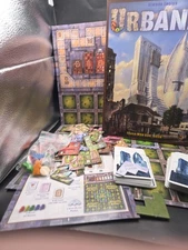 Mayfair Board Game Urbania City Building Box Complete Simone Lucien
