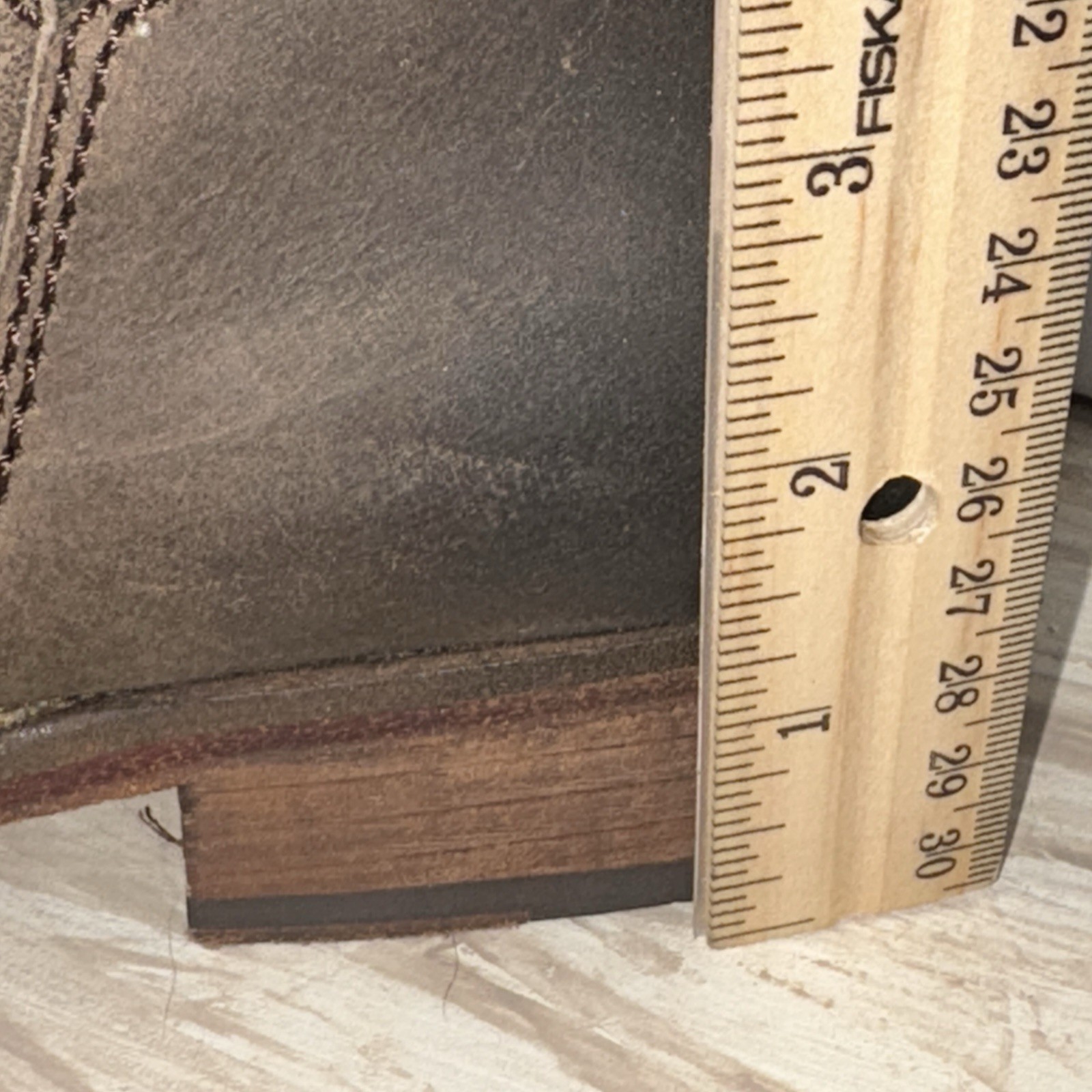 Diba True Brown Leather Tall Riding Boots Women’s 8.5 Lace Up Back Zip Western