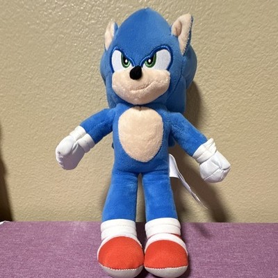 Sonic the Hedgehog Sonic 3 Plush Hedgehog Blue White Red Small 6-14 in 2022