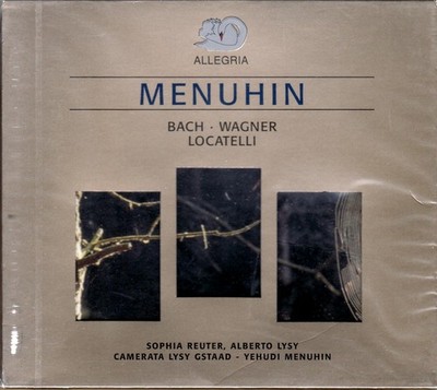 BACH, WAGNER ua.   VIOLINEN KONZERTE   CD m. YEHUDI MENUHIN, ALBERTO LYSY, SOPHI