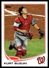 Kurt Suzuki 2013 Topps #208 Nationals MLB READ FREE SHIPPING AutographDen
