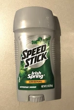 Speed Stick Original Antiperspirant & Deodorant Irish Spring 2.70 oz, EXP 07/26