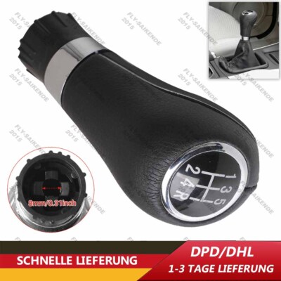 FÜR MERCEDES A W169 B W245 SCHALTHEBEL 5 GANG SCHALTKNAUF LEDER KNAUF KNOPF