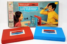 VTG 1971 Battleship Game by Milton Bradley Travel Board Game 2 Player Family